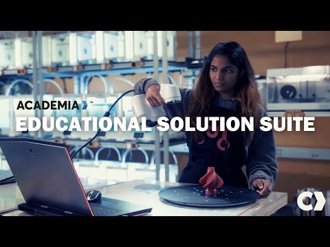 Creaform ACADEMIA - Let's get you started - The power to innovate using 3D scanning