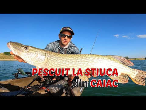 Pescuit la stiuca din caiac - Andrei Sava - Kayak fishing 2021