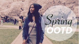 Spring OOTD - Cherry Blossoms