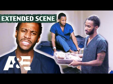 60 Days In: EXTENDED Scene – Calvin Gets His First Taste of Jail Food | A&E