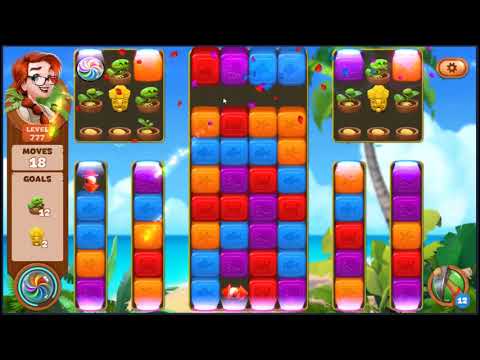 Lost Island Blast Adventure Level 777 - NO BOOSTERS 🏝️ | SKILLGAMING ✔️