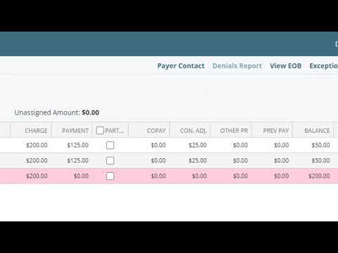 Electronic Remittance Advice