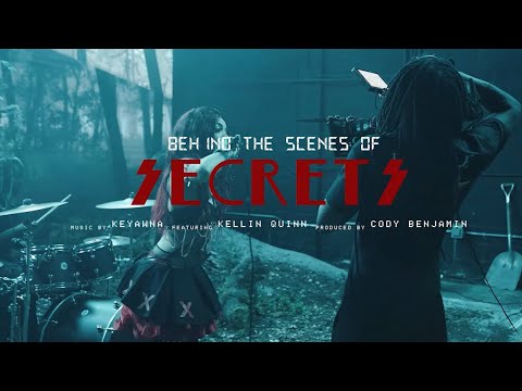 Behind the Scenes of SECRETS- Keyawna Nikole feat. Kellin Quinn