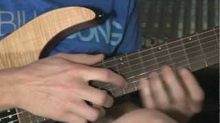 Chris Letchford of Scale the Summit - "Age of the Tide" Lick Lesson - 2/2