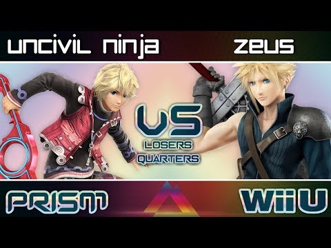 PRISM 147 - Uncivil Ninja (Shulk) vs. Zeus (Cloud) - Losers Quarters - Smash Wii U