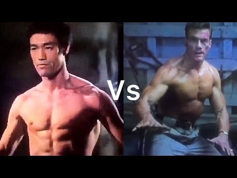Bruce Lee vs Van damme dream fight