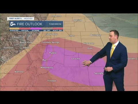 Elevated fire danger today followed by extreme fire danger tomorrow