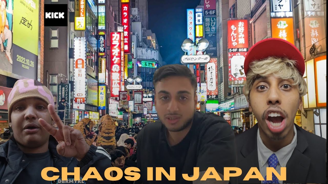 Kick IRL Streamer CHAOS in Japan (Live ft. Meme Copium)