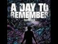 A Day To Remember: My Life For Hire Lyrics ...