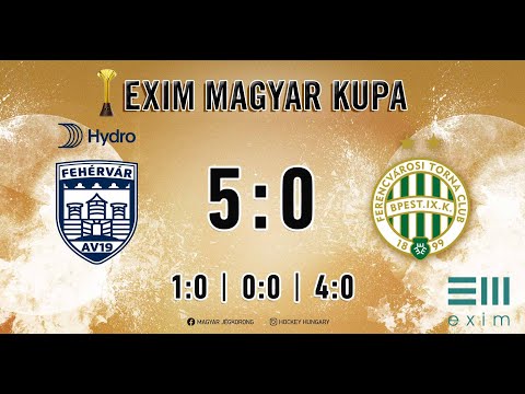 Gólösszefoglaló - MK 13 - Hydro Fehérvár AV19 - FTC-Telekom 5:0 20220122