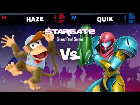 Stargate Grand Final Series | Haze (Rob/Diddy Kong) vs QuiK (Samus)