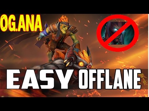 EASY OFFLANE ! OG.Ana Plays BATRIDER - Dota 2
