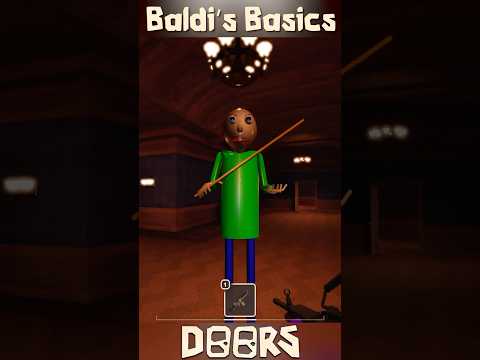 DOORS x BALDI'S BASICS #doors #roblox #baldisbasics