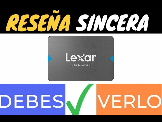 Vídeo relacionado con Lexar NQ100 2.5" SATA III (6 Gb/s) 240 GB, Hasta 550 MB/s de Lectura de Estado Sólido, SSD Interno para Computadora Portátil y de Escritorio/PC (LNQ100X240G-RNNNG)