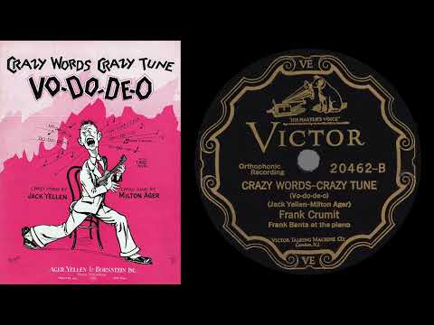 Crazy Words - Crazy Tune (Crumit 1927)