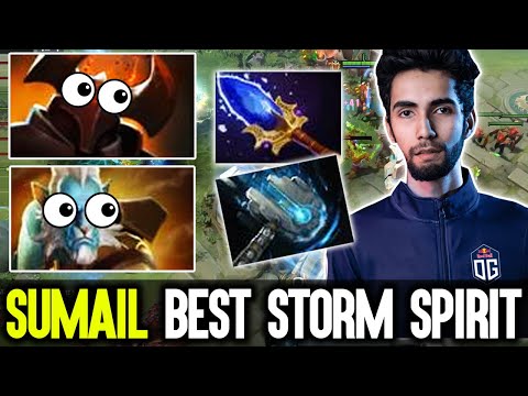 How Best Storm Spirit Deal With Illusion Army - OG.Sumail 200IQ Build Dota 2