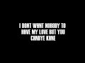 I Dont Want Nobody To have My Love But You   Candye Kane