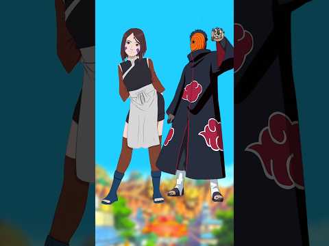 Obito vs rin | who is strong? #naruto #obito #narutoshippuden #youtubeshorts #shorts