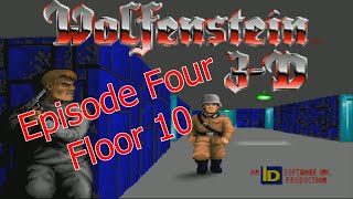 Wolfenstein 3D - Episode 4: A Dark Secret (Floor 10) - PC Version