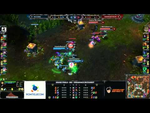 Copenhagen Wolves vs h2k Gaming Map 1 Grand Final - DreamHack Bucharest 2013