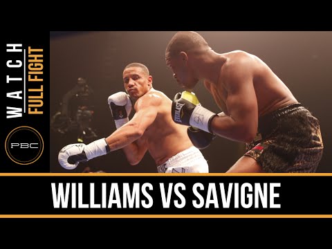 Williams vs Savigne FULL FIGHT: November 13, 2015 - PBC on Spike