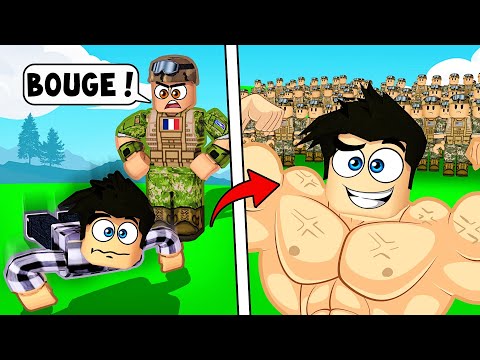 CONSTRUIRE UNE ARMÉE POUR SURVIVRE ET DÉTRUIRE LA BASE MILITAIRE !! (Roblox Military Tycoon)