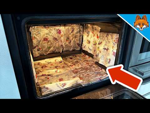 Der (einfachste) Backofen reinigen Trick, den (leider) fast NIEMAND kennt🤯💥