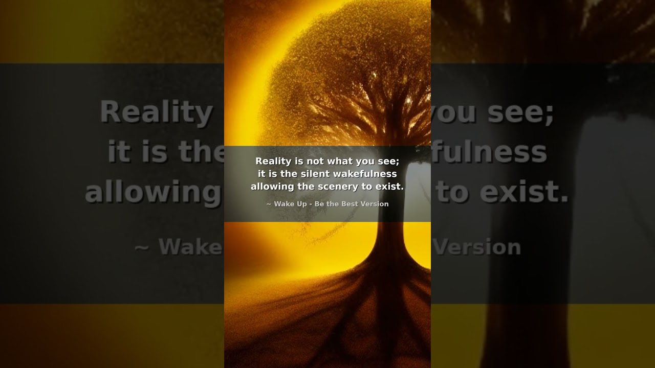 You Are The Silence 🌌 Wake Up #Spiritual