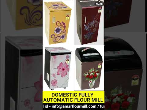 1 hp fully automatic flour mill