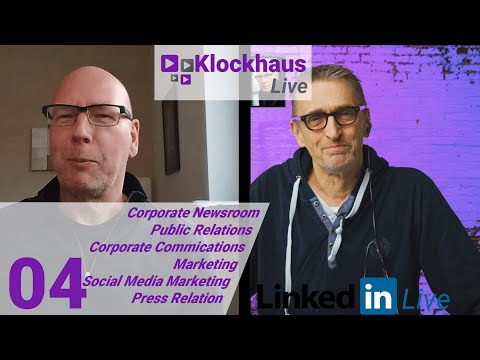 KlockhausLive Episode 04 - Mein LiveVideo Format für PR und Marketing mit Thomas Mickeleit