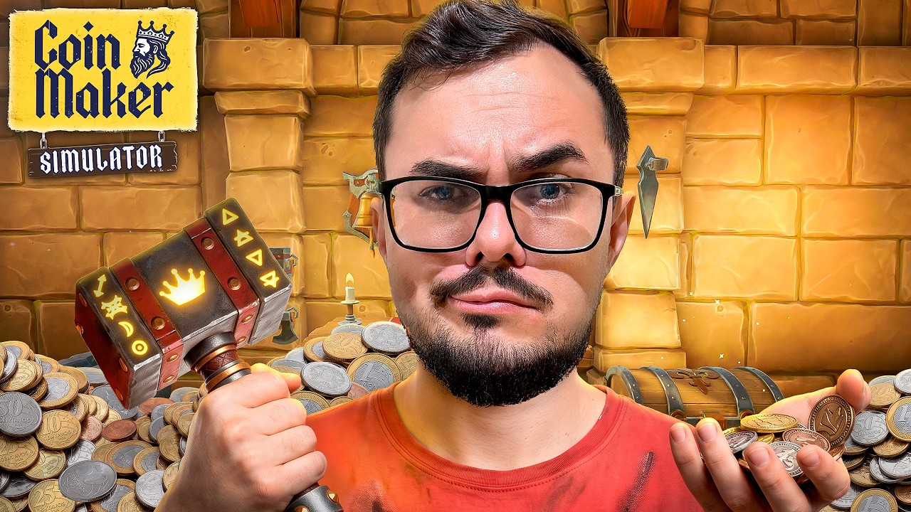 UM SIMULADOR DE FAZER MOEDAS MEDIEVAIS - Coin Maker Simulator (DEMO)
