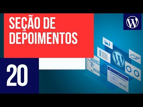 Seção de depoimentos Curso WordPress 20
