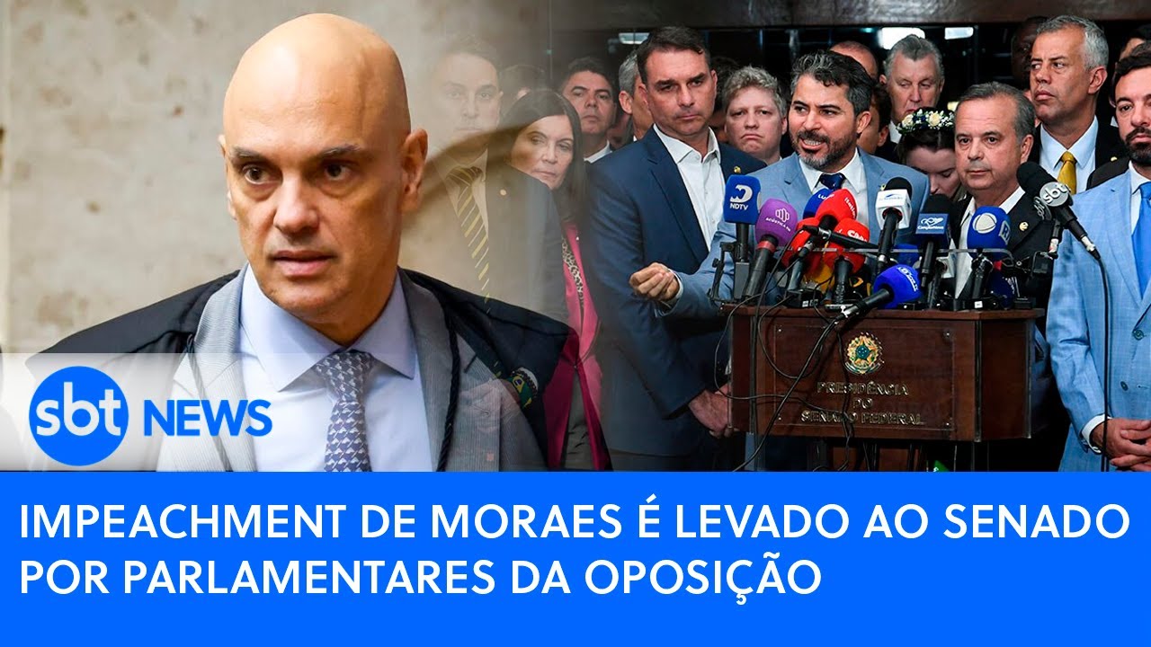 🔴Brasil Agora: IMPEACHMENT DE MORAES É LEVADO AO SENADO POR PARLAMENTARES DA OPOSIÇÃO