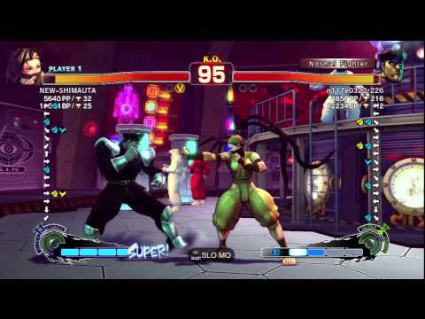 NEW-SHIMAUTA [Ibuki] vs. n117e0323r226 [M. Bison] | PS3 SSF4 Classic Match