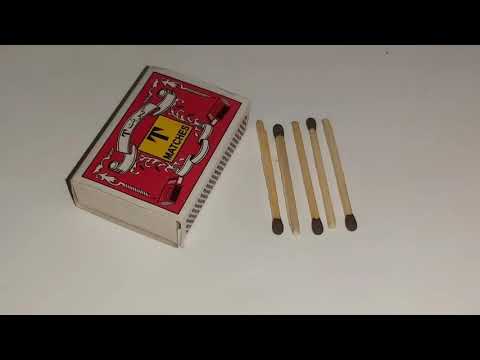 How does a safety match stick looks under the microscope.( Amazing video)