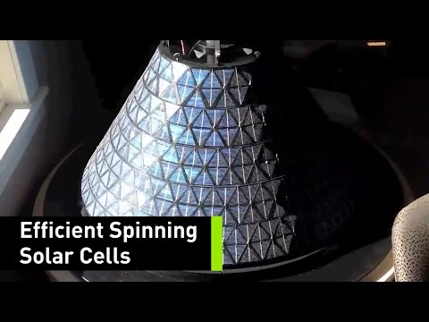 Spinning Solar Cells