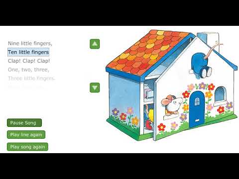 Ten Little Fingers. A Song