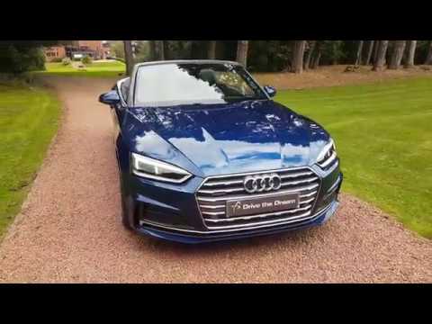 2017 Audi A5 TFSi Quattro S-Line Convertible