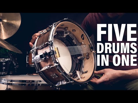 Five Drums in One: Zikit System with British Drum Co. | Snare Spotlight