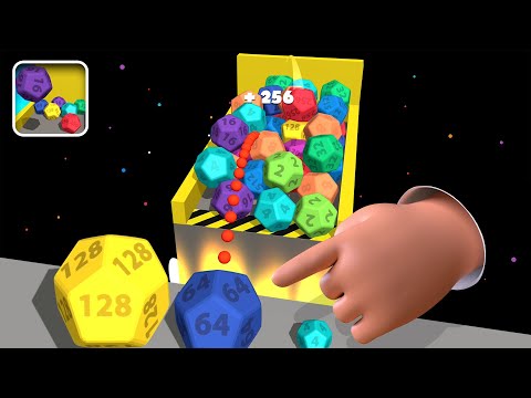 Merge Dodecahedron 3D - New 2048 Merge Cube Games 2021 | Android Gameplay Walkthrough
