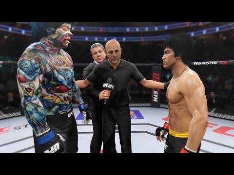 Bruce Lee vs. Big Vajrapani - EA Sports UFC 2 - Epic Fight