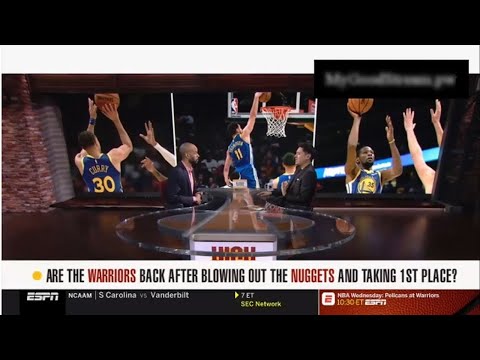 High Noon 01.16.2019 - Are The Warriors Back After Blowing Out The Nuggets And Taking 1st Place