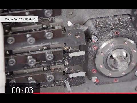 New Walter grooving tools for sliding heads and more