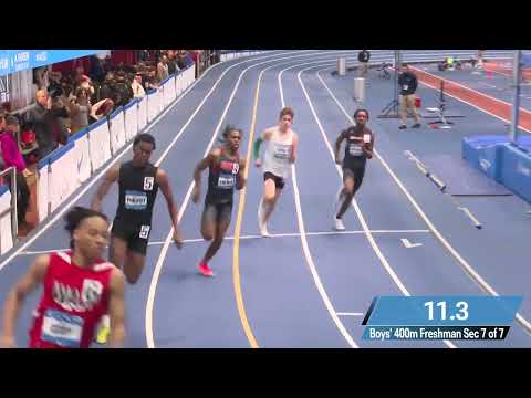 Nike Indoor Nationals 2025 - Freshman 400m - 50.01