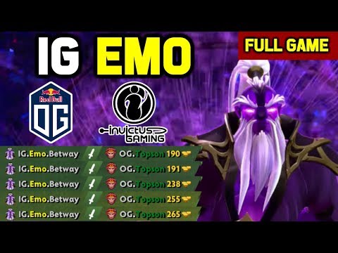 Emo Void Spirit vs TOPSON Monkey King mid - OG + IG Civil War