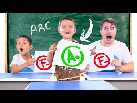 Baby King's First Day of School | School Rules Adventure by Papa Joel's English