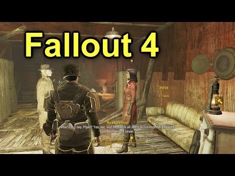 Fallout 4 Episode 31 Soldier Leaves Interview and Kills Birds 1080p60