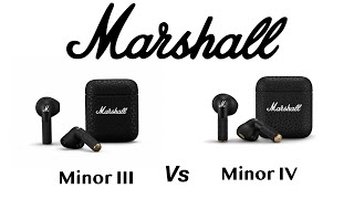 Video thumbnail for Marshall Minor III 3 vs Minor IV 4 Bluetooth Earphones Earbuds | Compare | Specifications | Features by T Tech