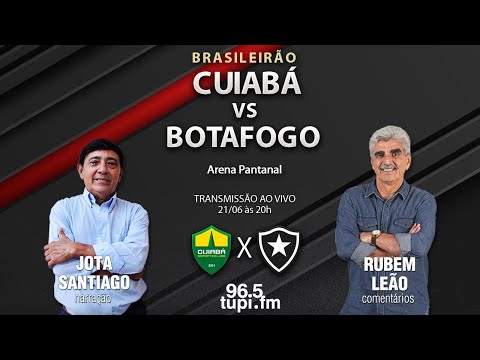 CUIABÁ 0 X 1 BOTAFOGO - Campeonato Brasileiro - 11ª Rodada - 21/06/2023 - AO VIVO