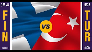 WILC 2015: Game 44 - Finland vs. Turkey  (9TH PLACE)